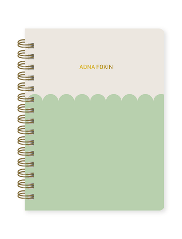 Caderno Wire-O Honey Verdin